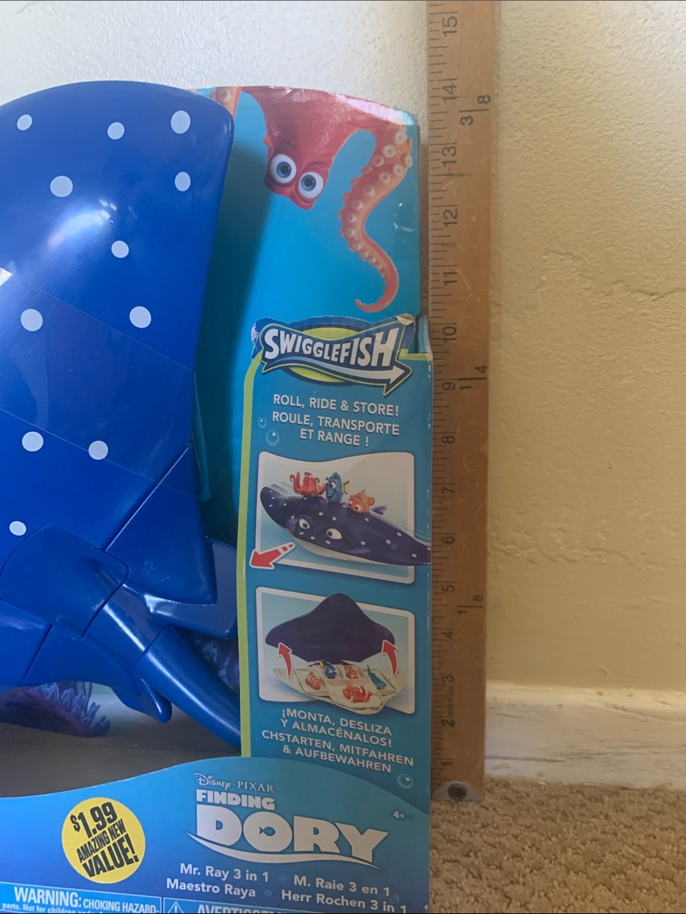 Mr. Ray Blue Ride & Store Playset - Picture 5 of 6